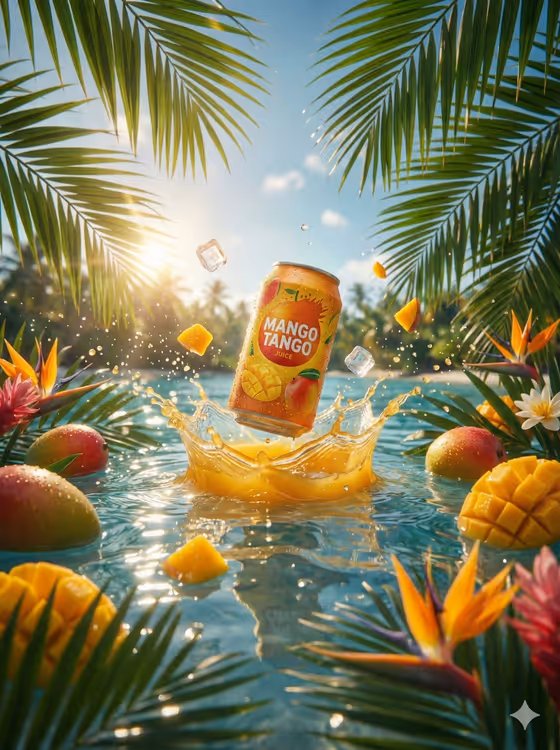 Tropical Splash Can