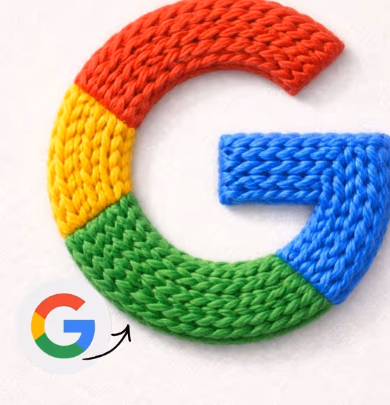 Knitted Logo Object template result