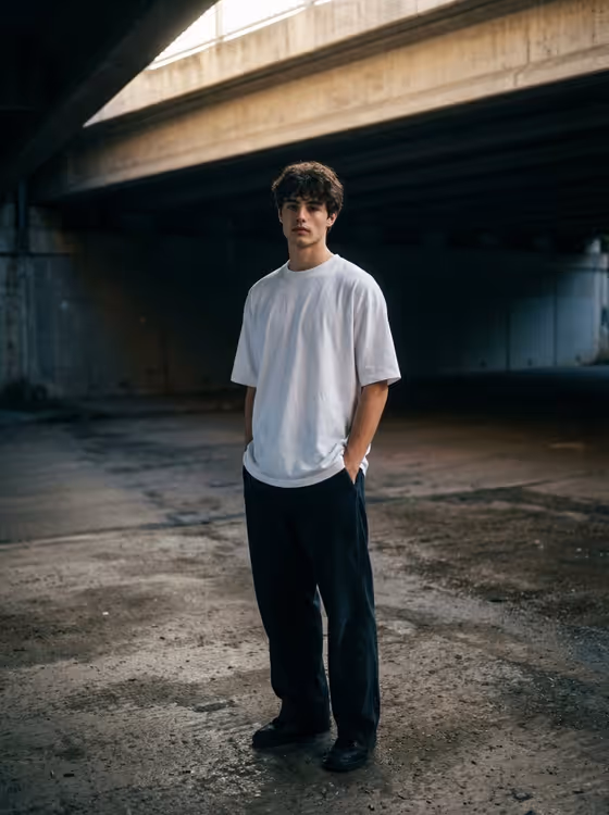 Overpass Street Portrait