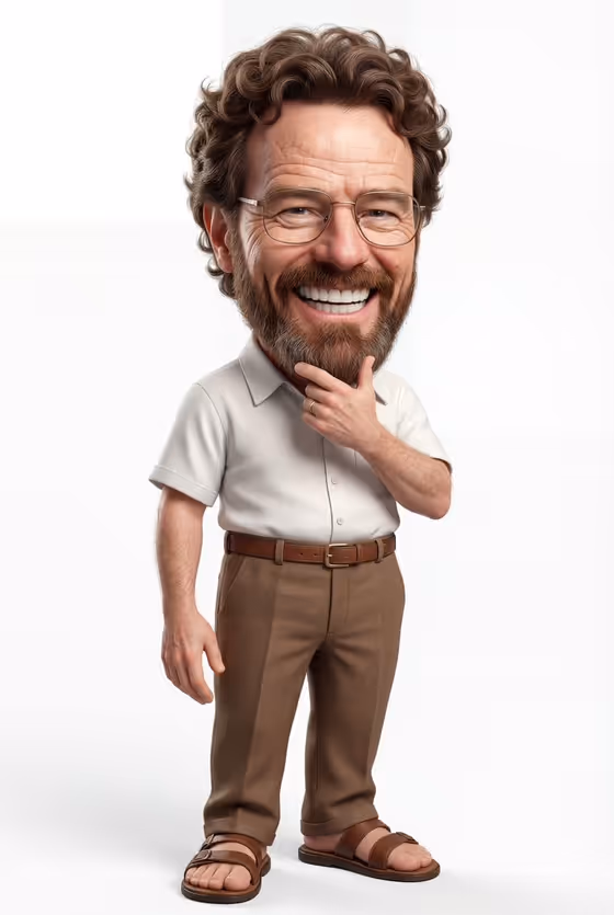 Caricature Character Study template result