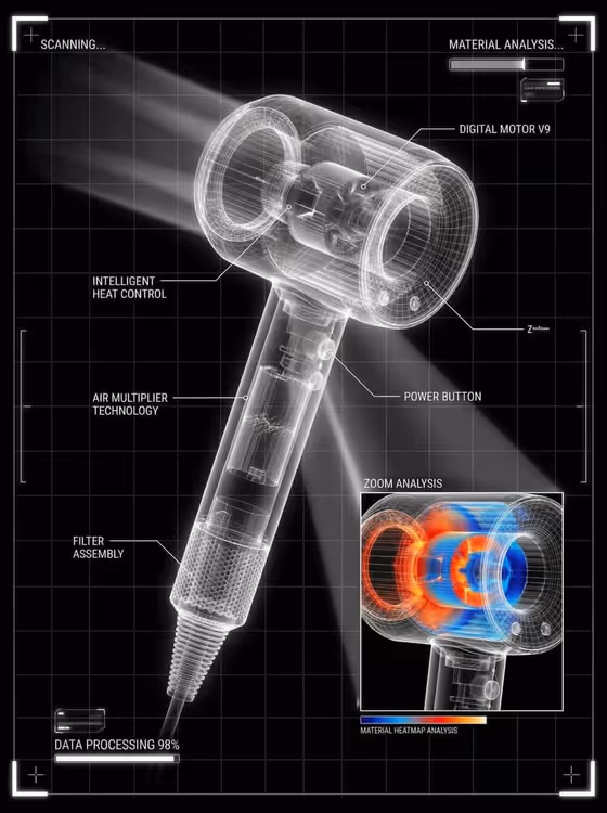 X-Ray Product Diagnostic template result