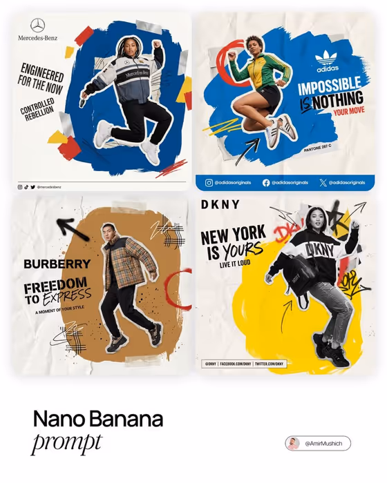 Youth Brand Collage Campaign