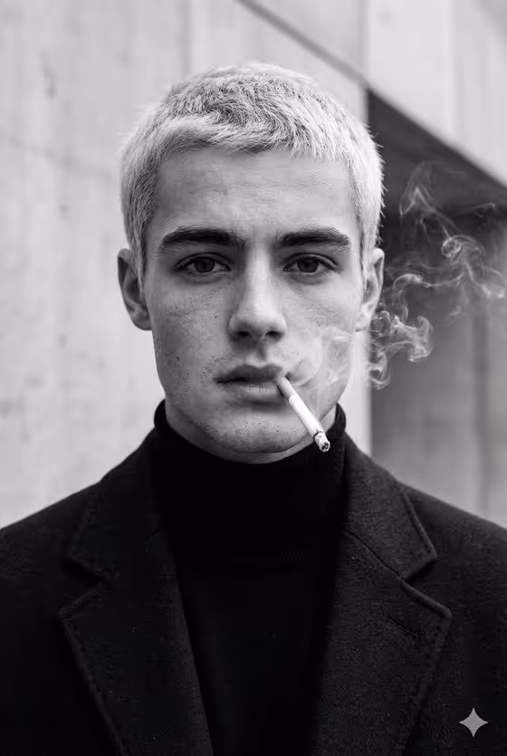 Smoky Monochrome Fashion