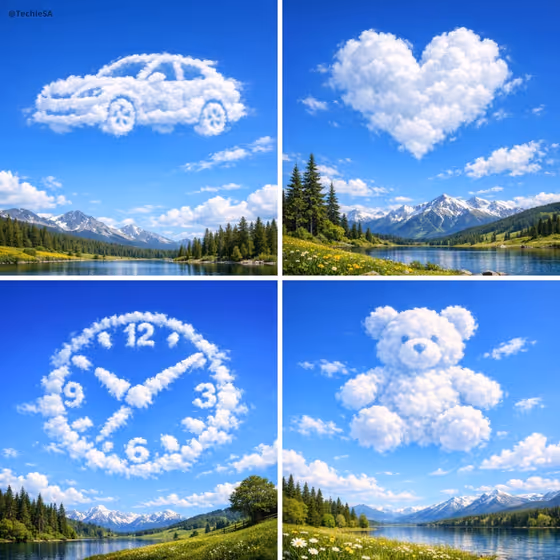 Cloud Shape Horizon template result