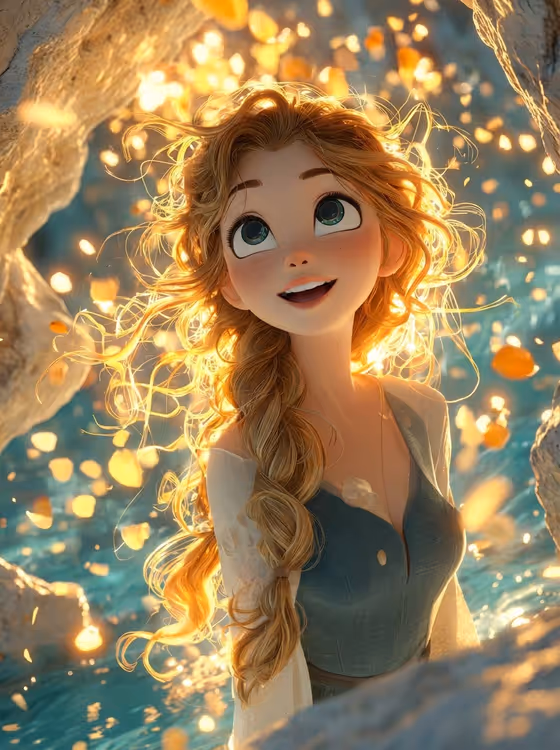 Luminous Cave Wonder