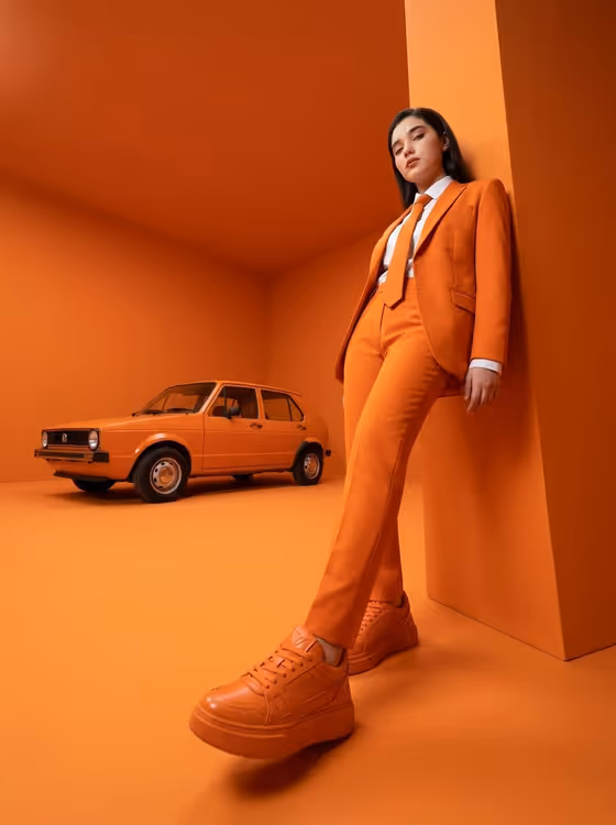 Orange Auto Editorial template result