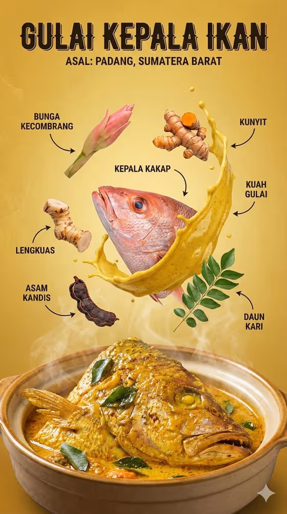 Ultra-Realistic Indonesian Traditional Food