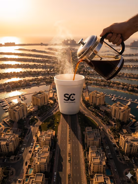 Palm Island Coffee Pour