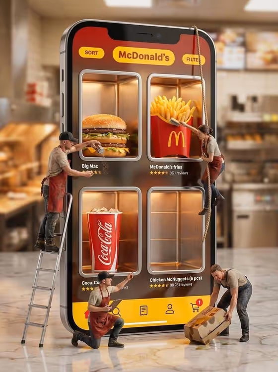 Miniature Ordering Kitchen