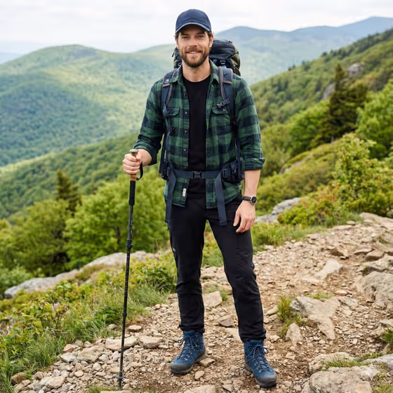 Mountain Camp Portrait