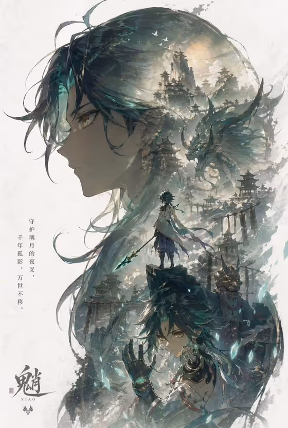 Character Promotional Poster For template result