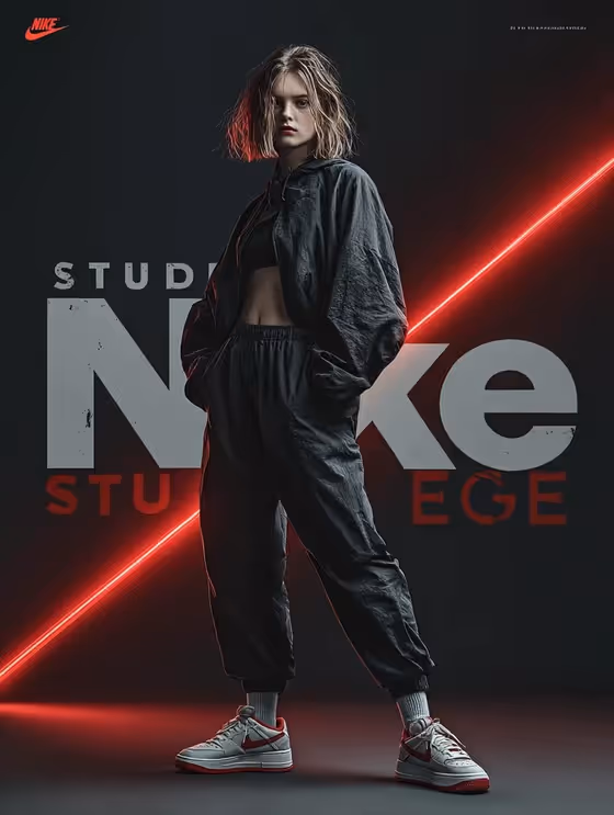 Prismatic Motion Fashion Campaign