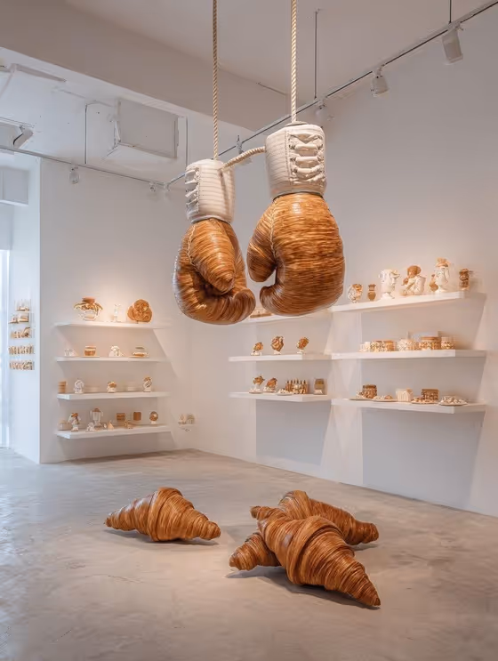 Croissant Sports Sculpture template result
