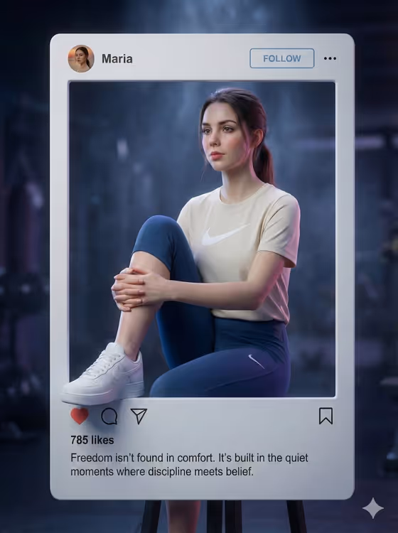 Athleisure Social Media Mockup