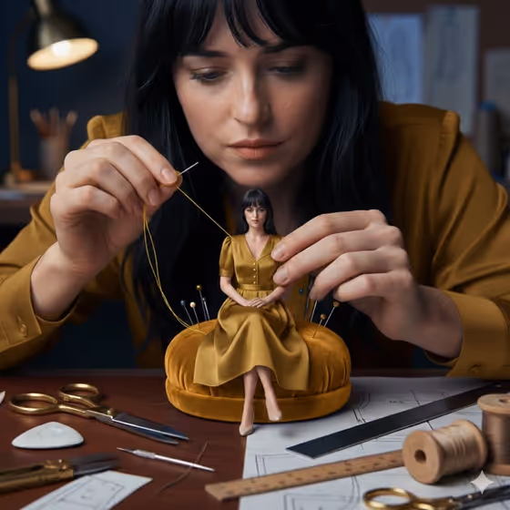 Miniature Dressmaker Studio template result