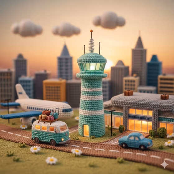 Crochet Airport World template result