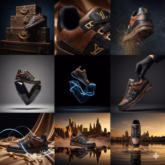 Luxury Heritage Sneaker Grid
