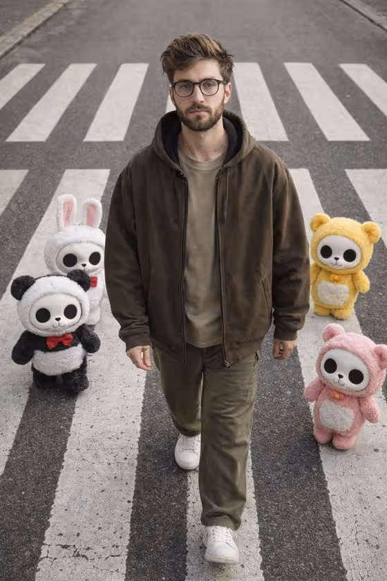 Crosswalk Plush Procession