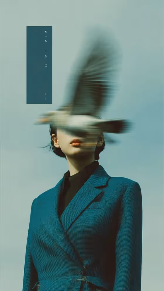 Editorial Photography, A Woman Wearing A Structured Deep