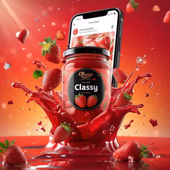Strawberry Jam Splash