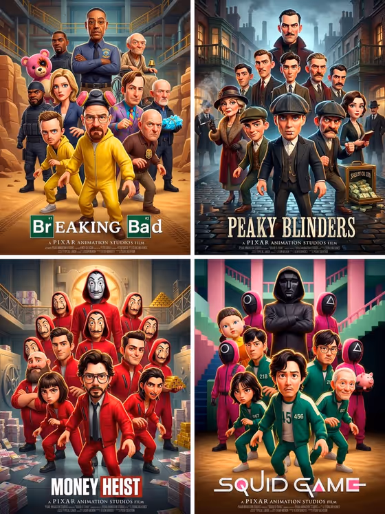 Animated Ensemble Poster template result
