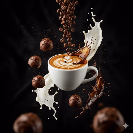 Coffee Elements in Flight template result