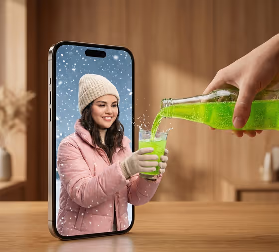 Phone Portal Pour