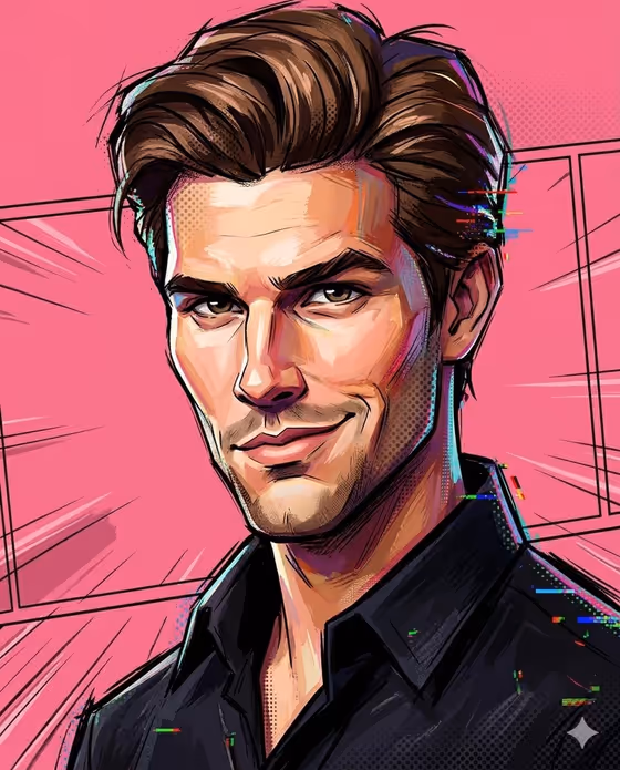 Painted 3D Caricature