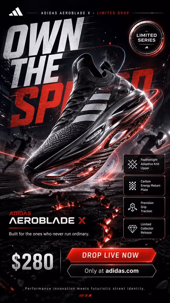 Aeroblade Limited Drop template result