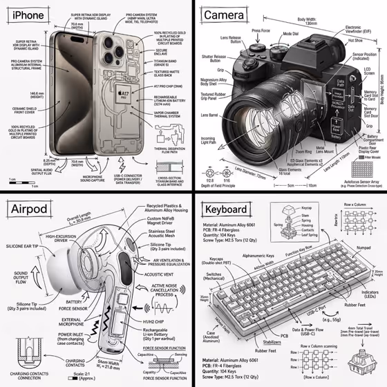 Hand-Annotated Object Anatomy template result