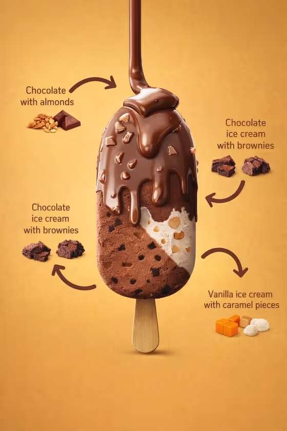 Ice Cream Bar Anatomy