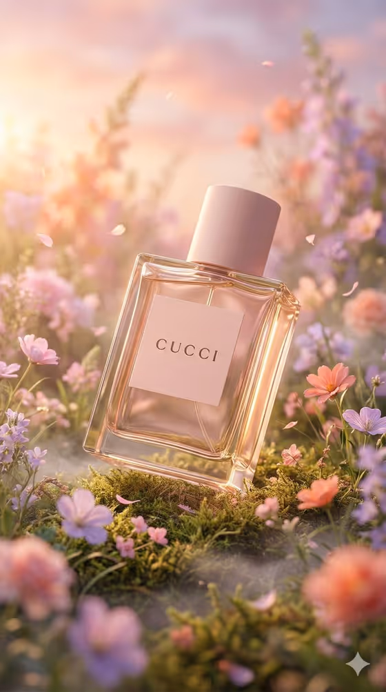 Perfume in a Pastel Meadow