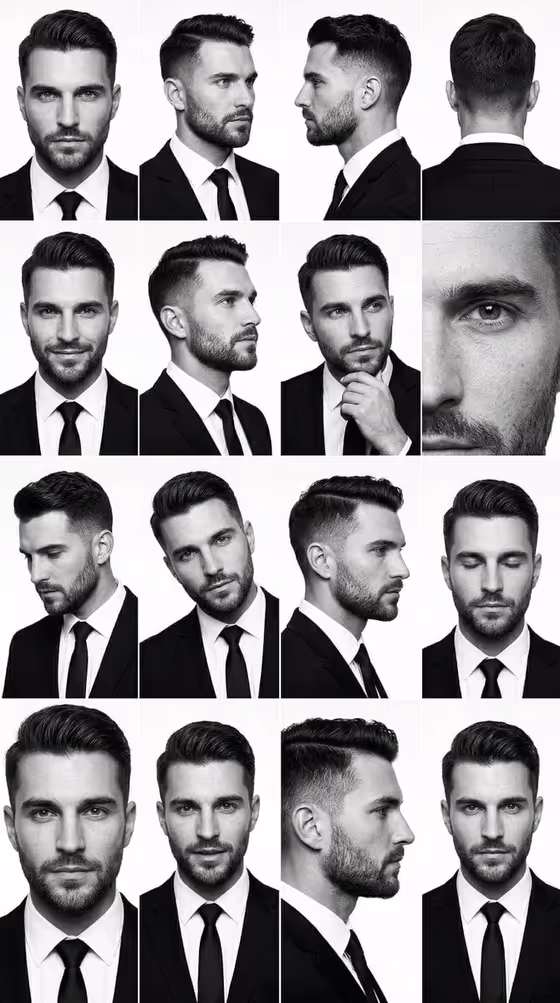 Bw Male Expression Grid
