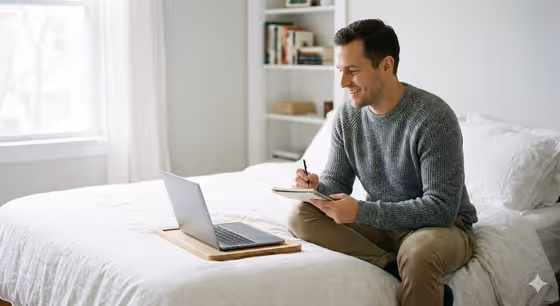 Person Sitting Casually On template result