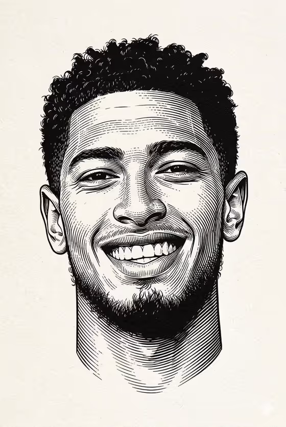 Engraved Portrait template result