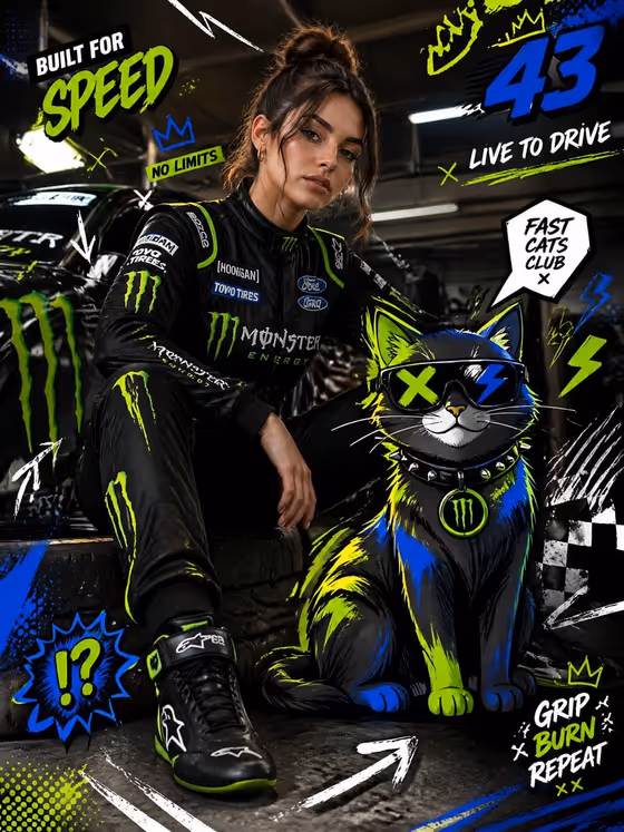 Racing Fashion Editorial