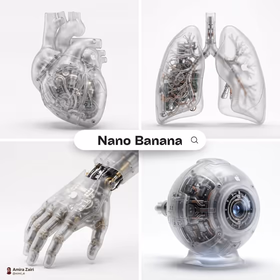 Anatomical Glass Organ template result
