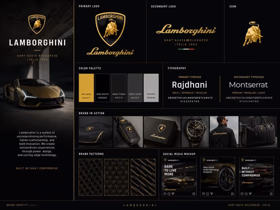 Brand Kit Studio Board template result