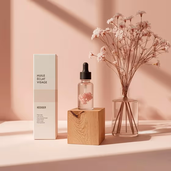 Ultra-Realistic Minimalist Studio Product Photography Of A Small template result