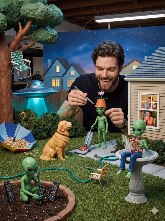 Alien Backyard Workshop