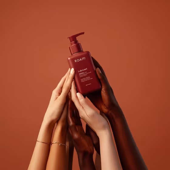 Hands Around Product
