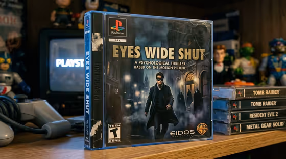 Retro PS1 Game Case