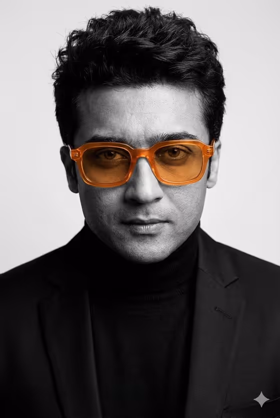 Orange Sunglasses Editorial template result