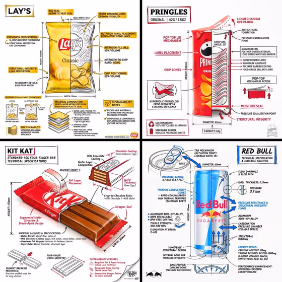 Branded Snack Cross-Section template result