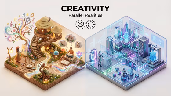 Parallel Worlds Diorama template result