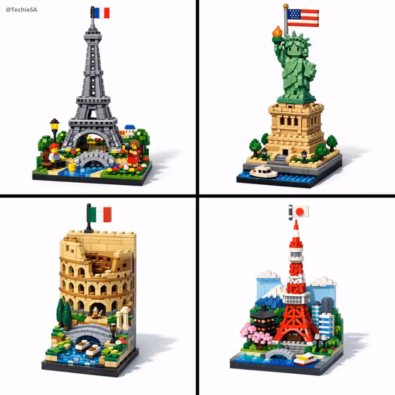 LEGO Landmark Display template result