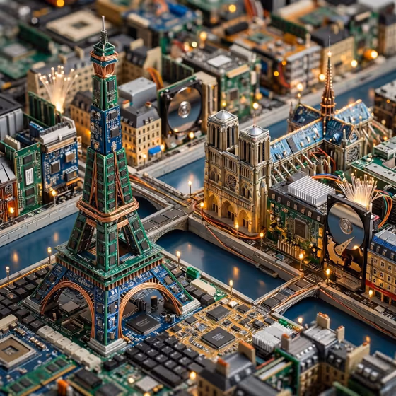 Material City Morphology template result