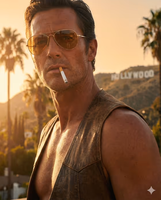 Seventies Hollywood Portrait