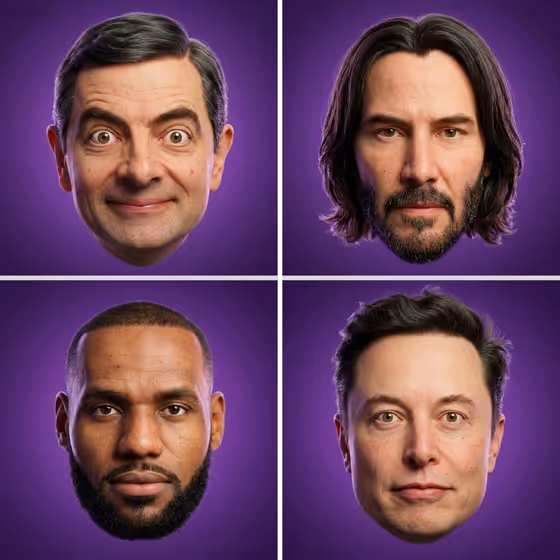 Ultra-Detailed Stylized 3d Portrait Using The Provided