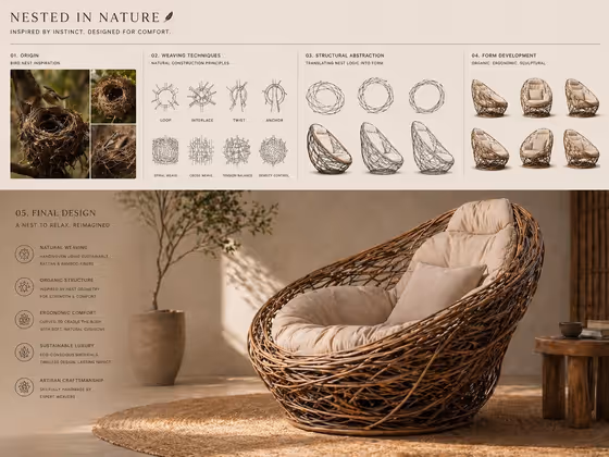 Nest-Inspired Lounge